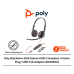 POLY Business Headset Malaysia｜Voyager 4310 for Professional Calls and AI-Driven Visibility