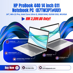 HP ProBook 440 14 inch G11 Notebook PC (B7TW3PT#UUF)